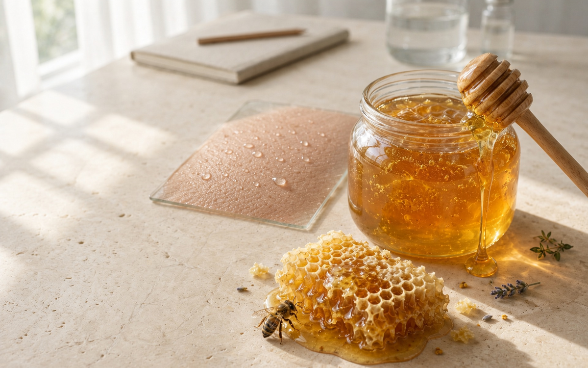 Raw Honey for Skin: What the Research Actually Supports