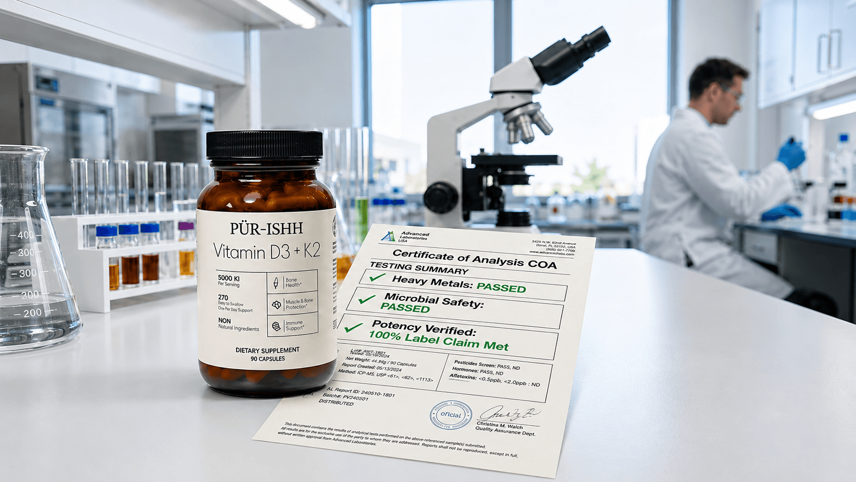 Why We Send Every Batch to a Third-Party Lab (and What We Actually Test For)