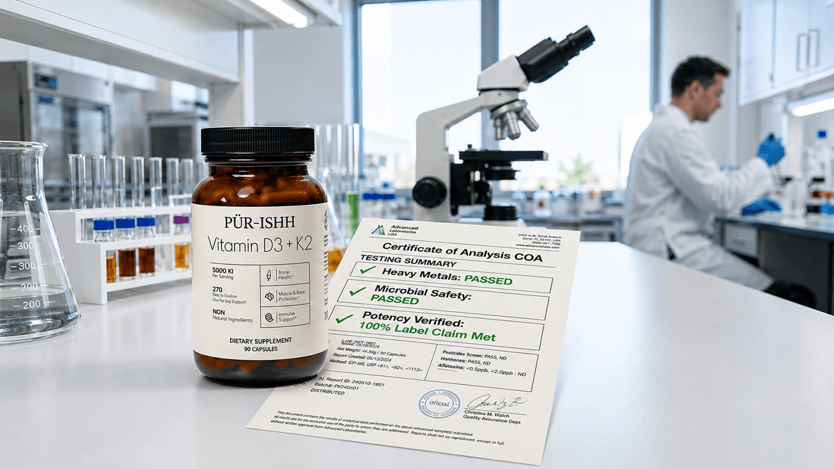 Why We Send Every Batch to a Third-Party Lab (and What We Actually Test For)