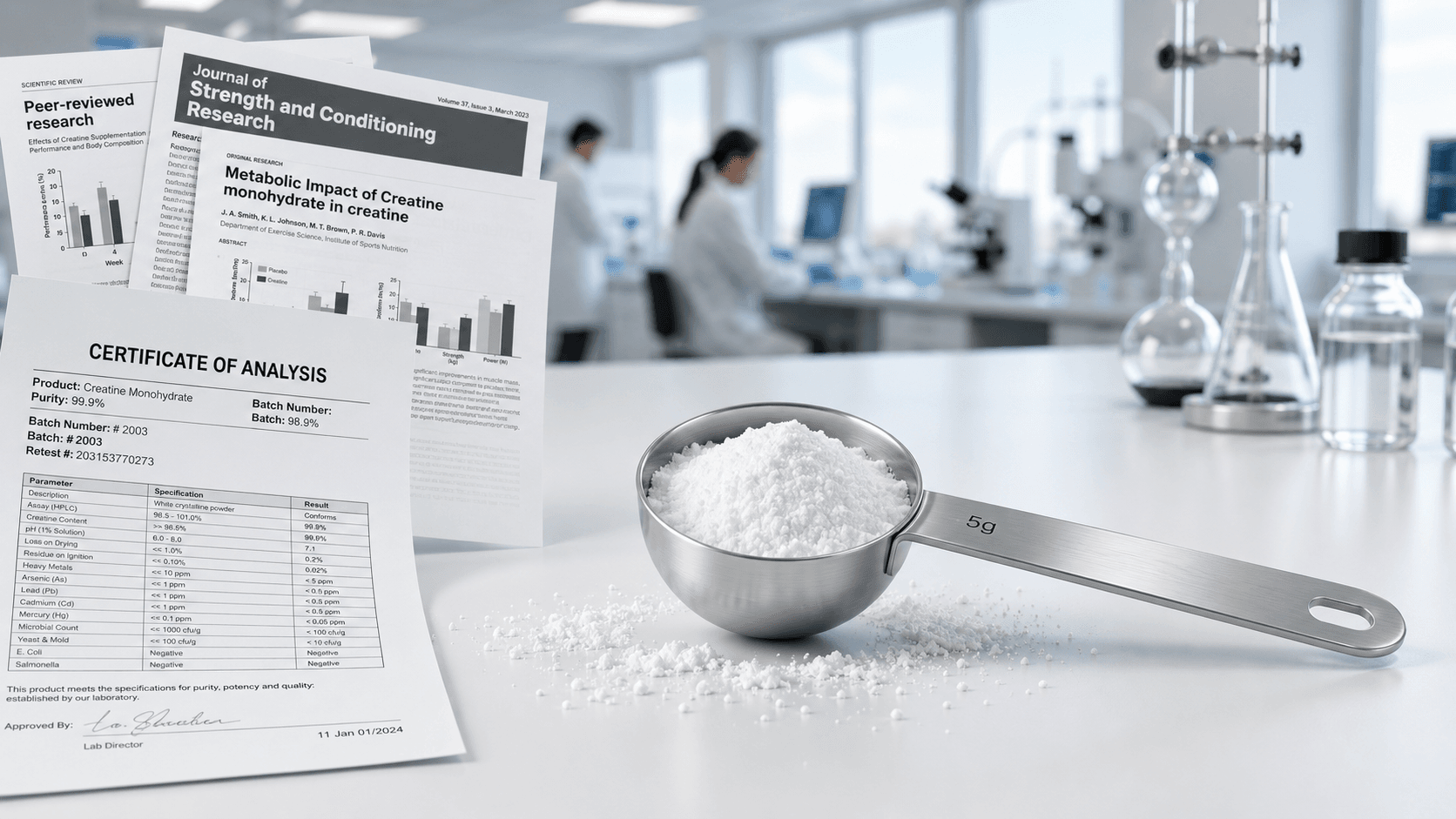 Creatine Monohydrate: 35 Years of Research, and What's in Every Scoop