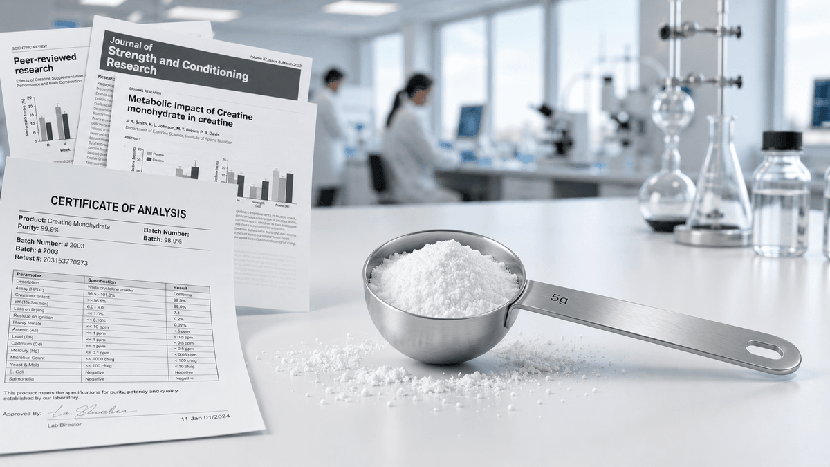 Creatine Monohydrate: 35 Years of Research, and What's in Every Scoop