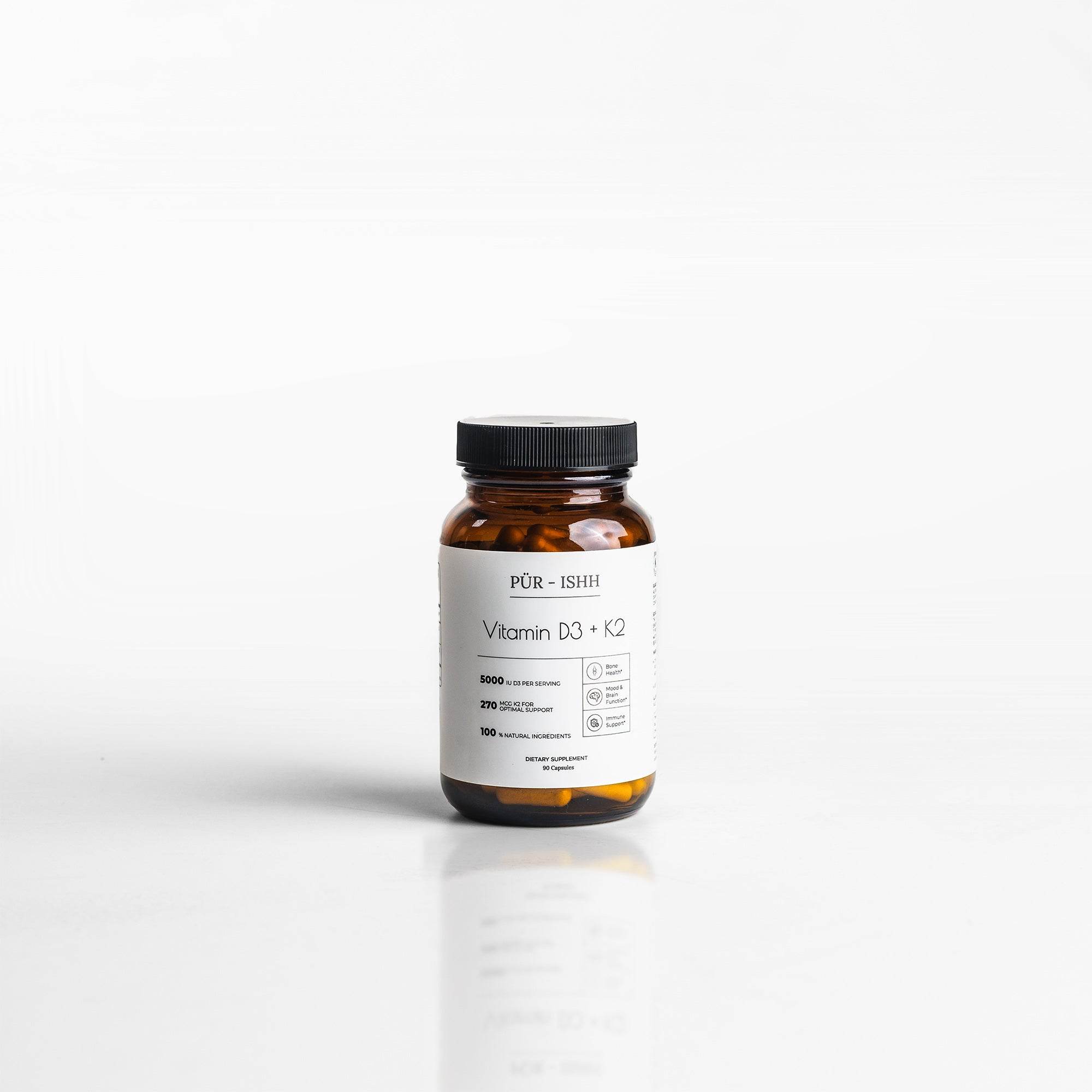 Vitamin D3 & K2 - Purishh