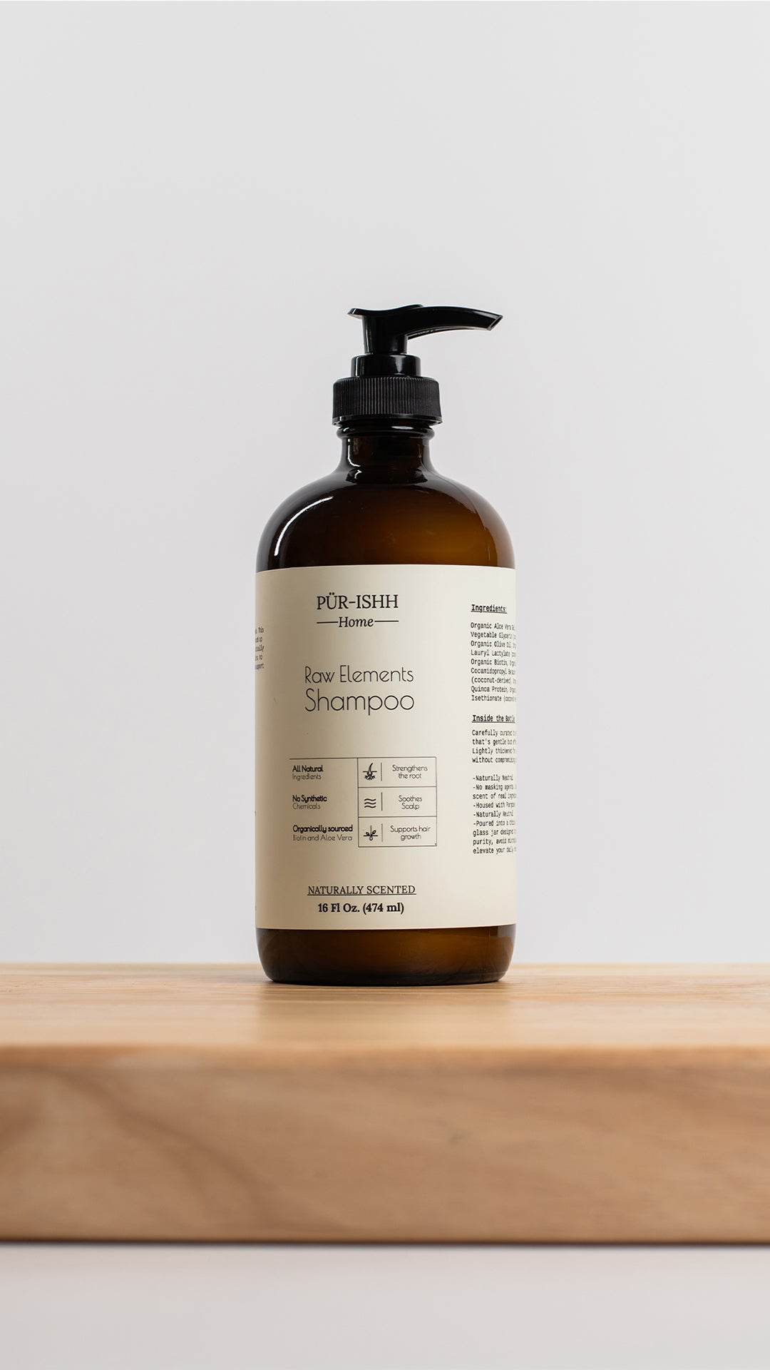 Raw Elements Shampoo - Purishh