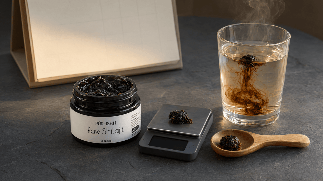 Shilajit Dosing: How Much, How Often, and What to Expect