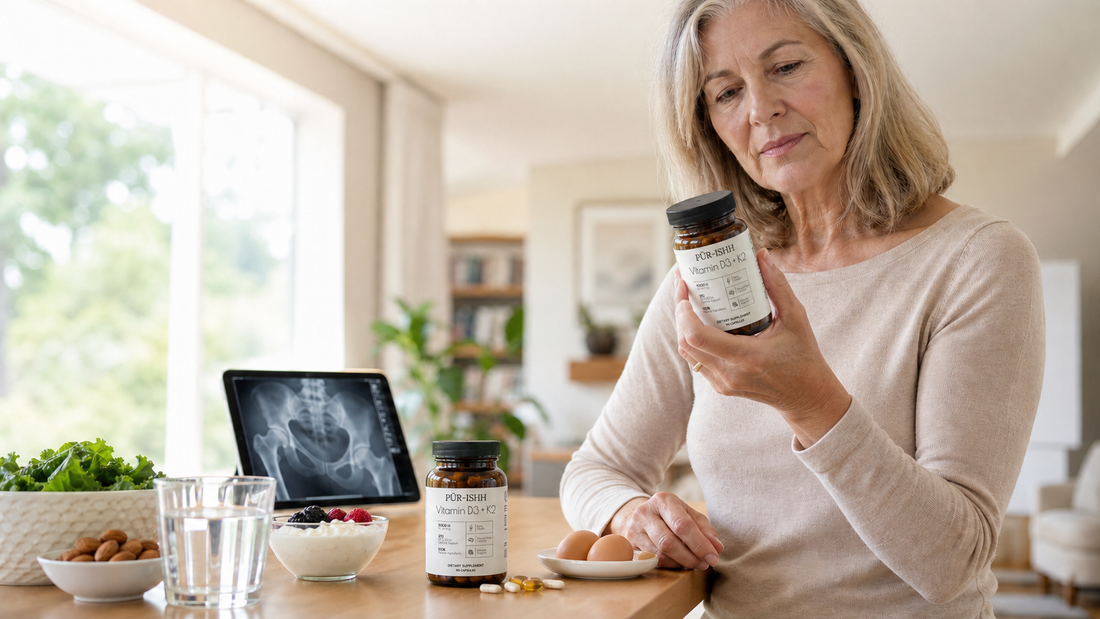 Vitamin D3 and K2 for Bone Health: What a 3-Year Study Found