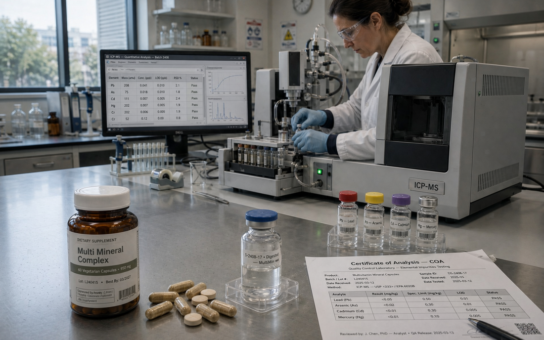 What Heavy Metal Testing Actually Catches (and Why Most Brands Don't Publish It)