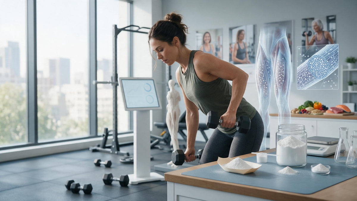 Women Store 70–80% Less Creatine Than Men: What That Means for Dosing