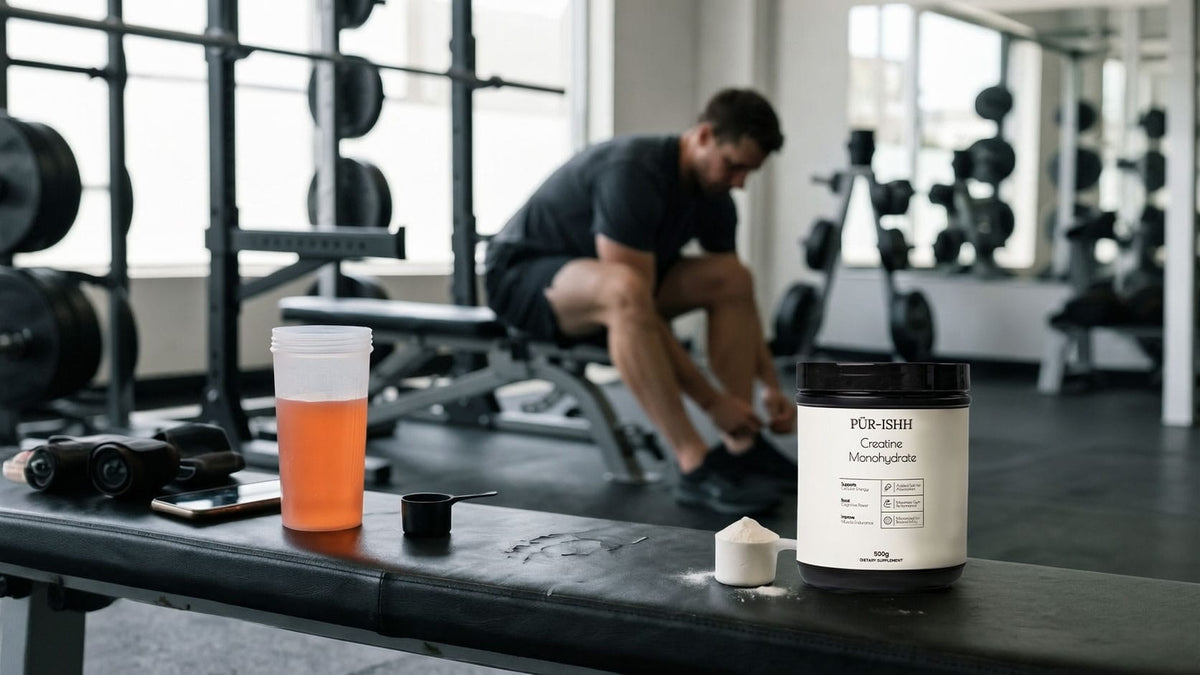 Creatine vs. Pre-Workout: Different Jobs, Different Timelines